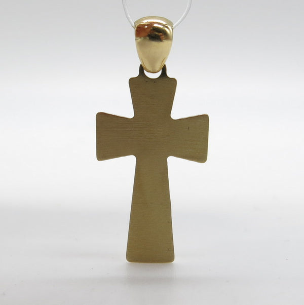 585/-er Gold - Kreuz Anhänger Jesus - ca.2.65gr.