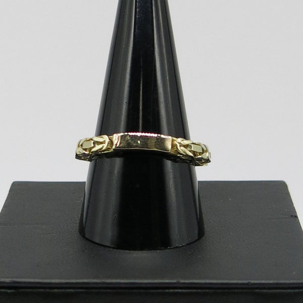 585/-er Gold - Königskette Ring - Gr.62 - ca.4.45gr.
