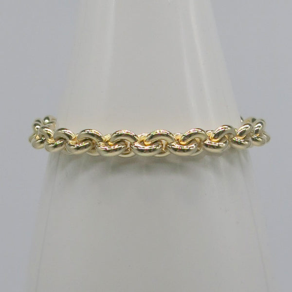 585/-er Gold - Anker Erbsen Armband - Ø 8.5mm - L: 20cm