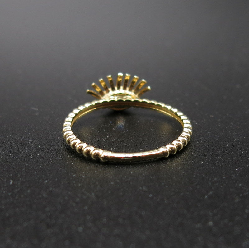 585/-er Gold Ring - Evil Eye - ca.1.43gr. - Gr.55