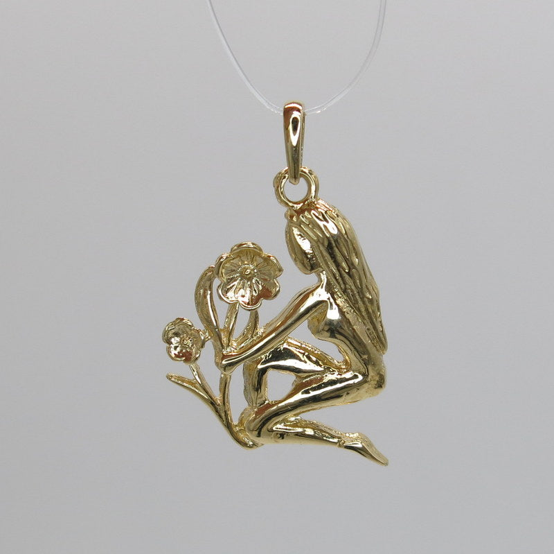 - Jungfrau Sternzeichen ca.3.60gr. – Juwelier - Art Anhänger Gold 585/-er Gold
