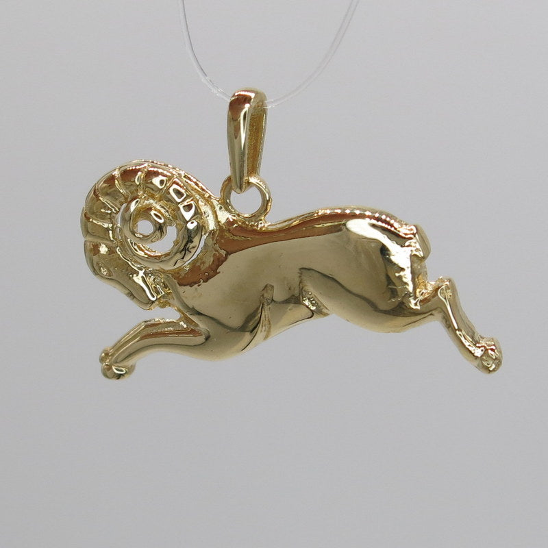 585/-er Gold - Widder Art - – Gold ca.3.50gr. Anhänger Sternzeichen Juwelier