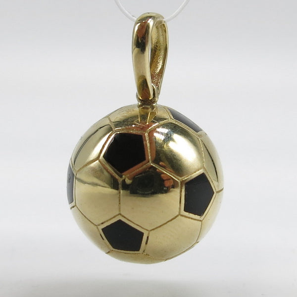 585/-er Gold - Fußball Ball Anhänger - ca.5.15gr.