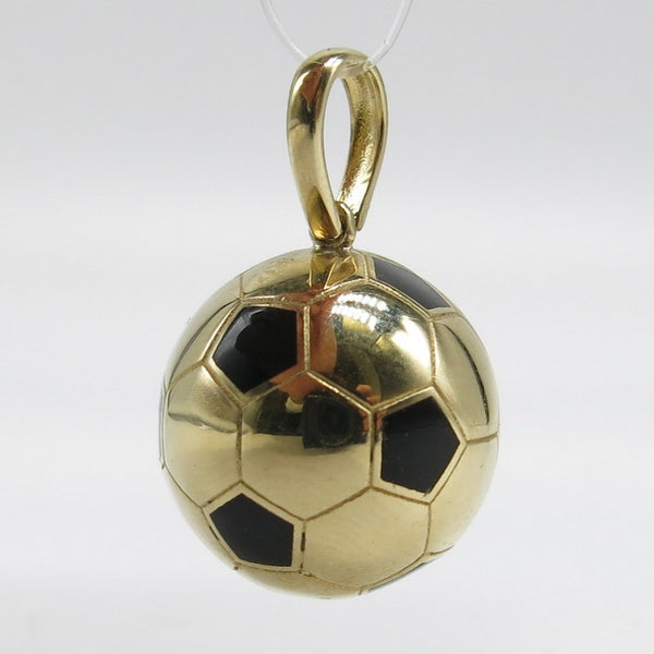 585/-er Gold - Fußball Ball Anhänger - ca.5.15gr.