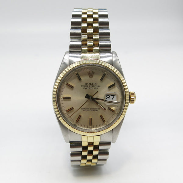 Rolex Datejust - Stahl / Gold - ref.16013 - Stahl - Ø 36mm - Jahr: 1982