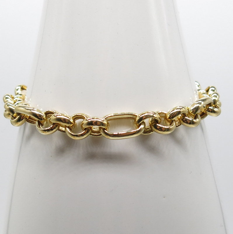 585/-er Gold - Anker Erbsen Armband - Ø 7.5mm - L: 19cm