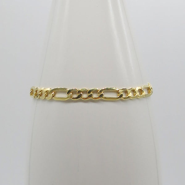 585/-er Gold - Figaro Armband - ca.22.5cm - ca.6.60gr.
