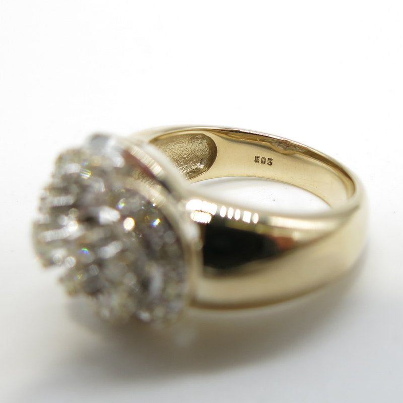 585/- Gold Ring - Brillanten ca. 0.85ct. TW SI1 - Gr.55