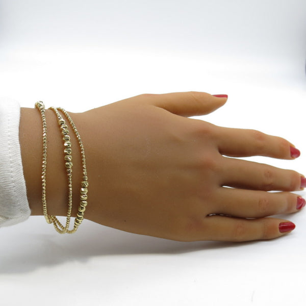 585/-er Gold - Dorika Armband - L: 19.5cm - ca.10.60gr.