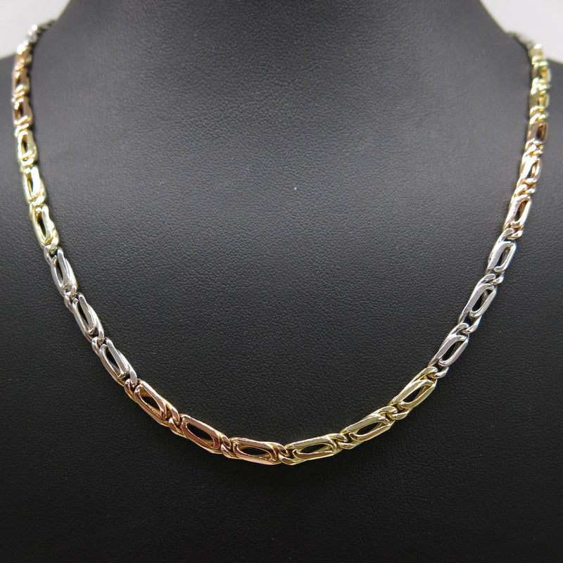 585/-er Gold Tricolor Kette - L: 56cm - ca.22.65gr.