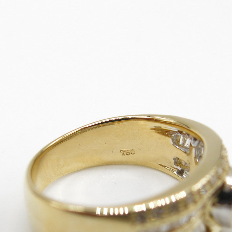 750/- Gold Ring mit Diamanten ca.0.50ct. TW SI1 - Gr.56