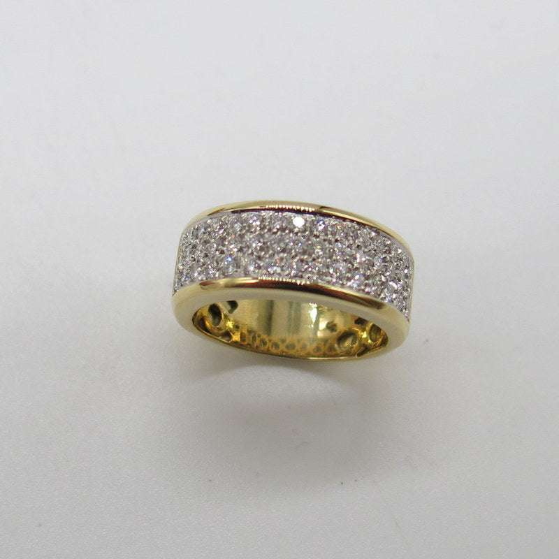 750/- Gold Diamant Ring ca.1.35ct. TW SI1 - Gr.55