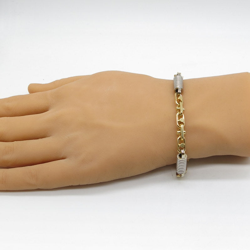 585/-er Gold Montecarlo Armband - Ø 7mm - ca.22.5cm