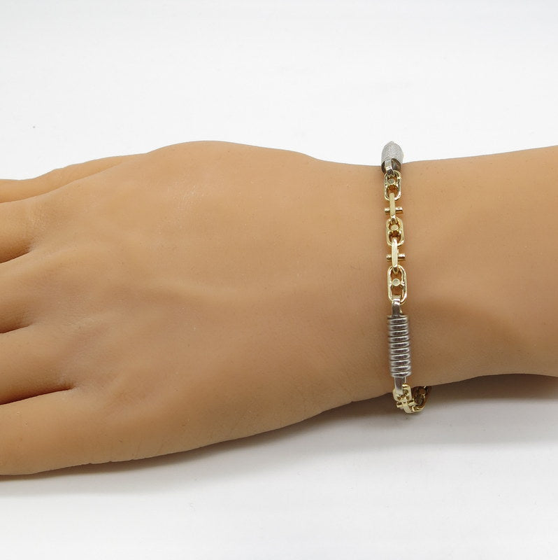 585/-er Gold Montecarlo Armband - Ø 5mm - ca.22cm