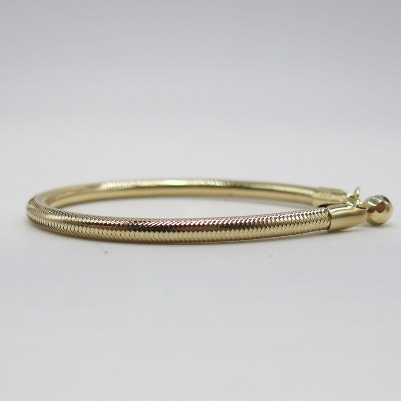 585/-er Gold Armband dehnbar- Ø 4mm