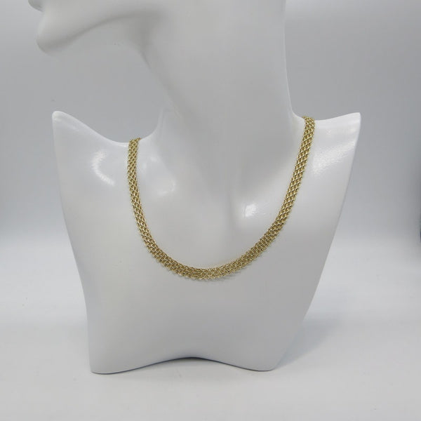 585/-er Gold Collier - L: 45cm - ca.8.00gr.