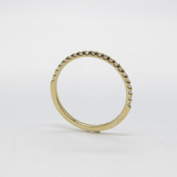 585/-er Gold Halb Memoire Ring mit Brillanten ca.0.20ct. TW SI1 - Gr.55