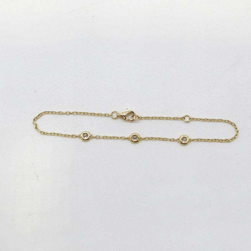 750/-er Gold Armband mit Brillanten ca.0.23ct. TW VS1 - L: 18cm