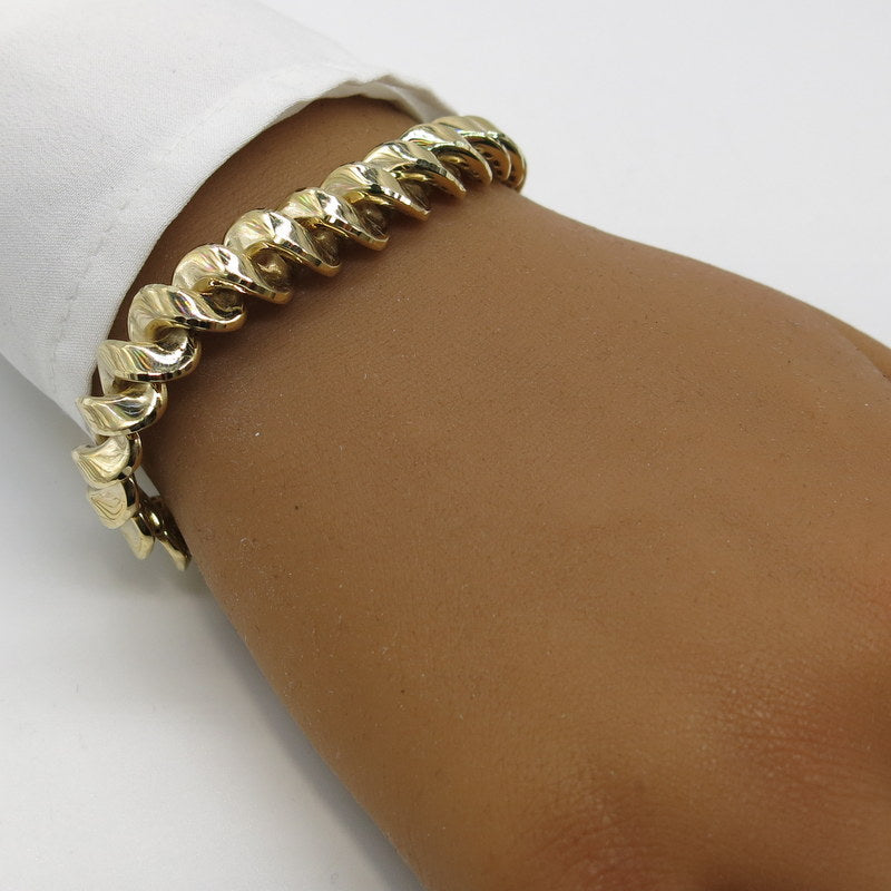 585/-er Gold - Fancy Armband - ca.19.50gr. - L: 19cm