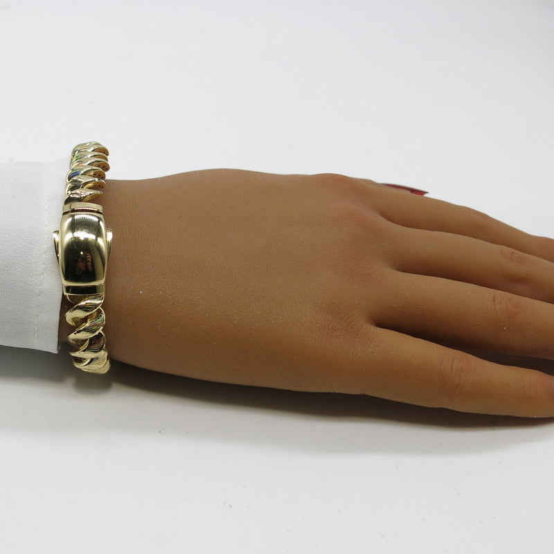 585/-er Gold - Fancy Armband - ca.19.50gr. - L: 19cm