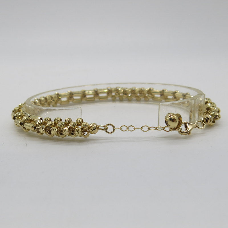 585/-er Gold - Kugel Armband - L: 19-20cm - ca.13gr.