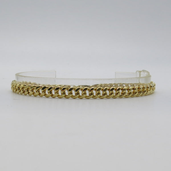 585/-er Gold - Panzer Armband - ca.22cm - ca.7.80gr.