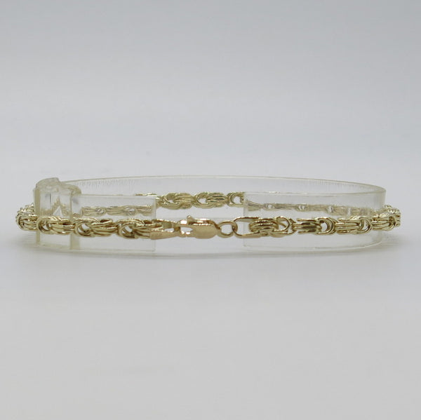 585/-er Gold Armband Fancy - L: 18.5cm - ca.3.45gr.