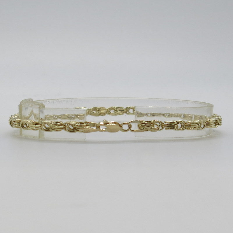 585/-er Gold Armband Fancy - L: 18.5cm - ca.3.45gr.