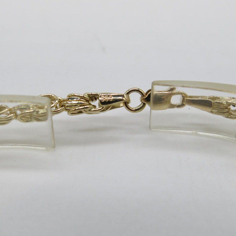 585/-er Gold Armband Fancy - L: 18.5cm - ca.3.45gr.