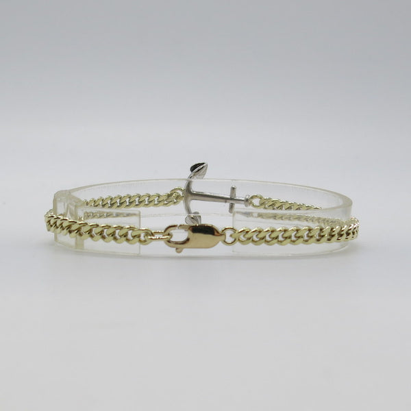 585/-er Gold Anker Armband  - L: 19cm - ca.12.75gr.