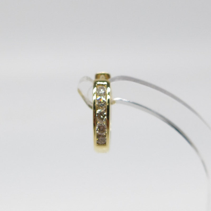 750/-er Gold - Creolen mit Brillanten ca.0.20ct. TW SI1