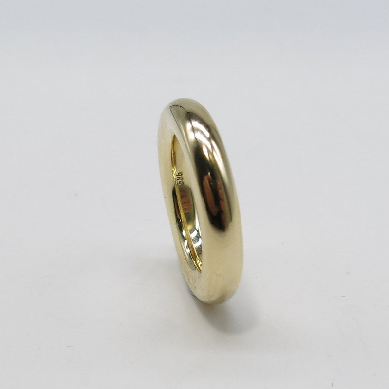 585/-er Gold Ring Bombiert Massiv Schlicht - Gr.53