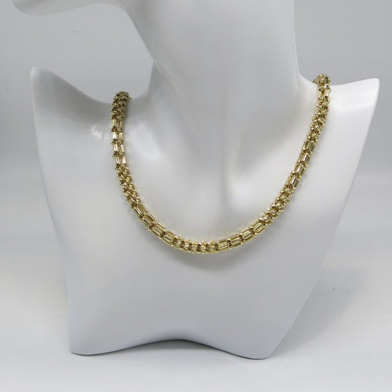 585/-er Gelbgold - Dorika Collier Kette - L: 46 - 47cm - ca.30.50gr.