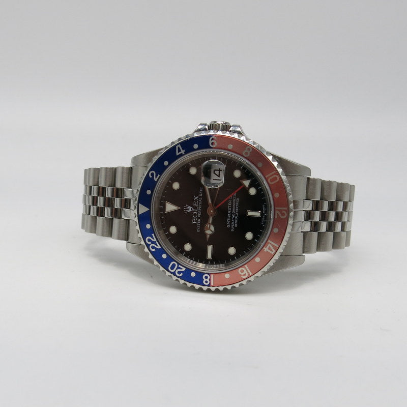 Rolex GMT Master II Pepsi - ref.16710 - Stahl - Jahr: 2004 - B+P - Fullset