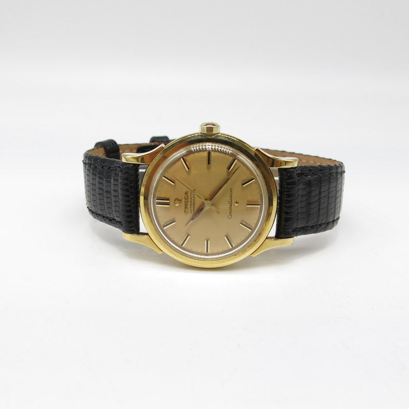 Omega Constellation Chronometer Vintage - ref.2852SC - Jahr: 1960 - 750 Gold - Mit B+P