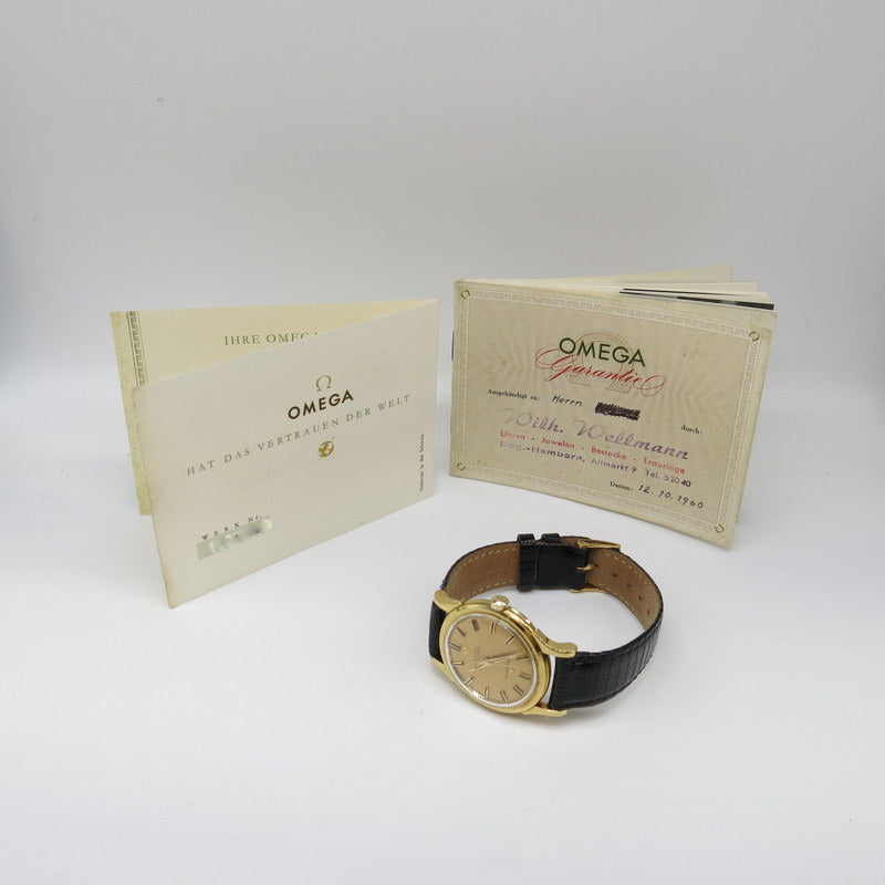 Omega Constellation Chronometer Vintage - ref.2852SC - Jahr: 1960 - 750 Gold - Mit B+P