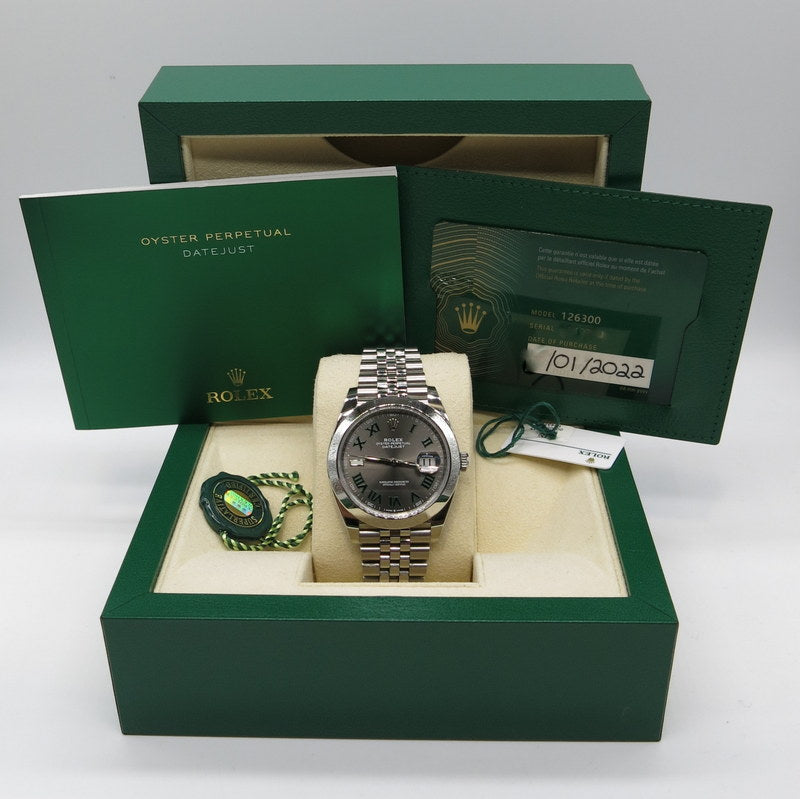 Rolex Datejust II - ref.126300 - Stahl - Ø 41mm - Jahr: 01/2022