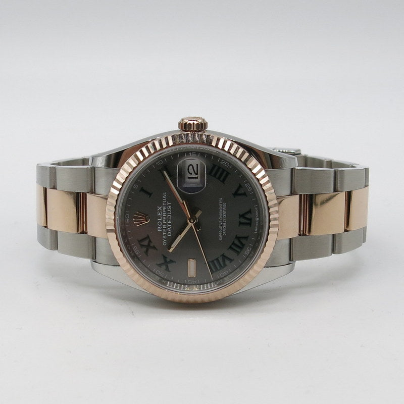 Rolex Datejust 36 - Stahl / Rosegold - ref.126231 - Wimbledon - Jahr: 01/2025 - LC100