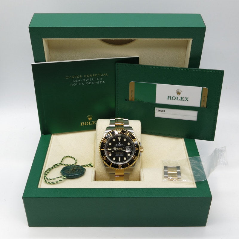 Rolex Sea-Dweller - ref.126603 - Stahl / Gold - Ø 43mm - Jahr: 2019 - LC100