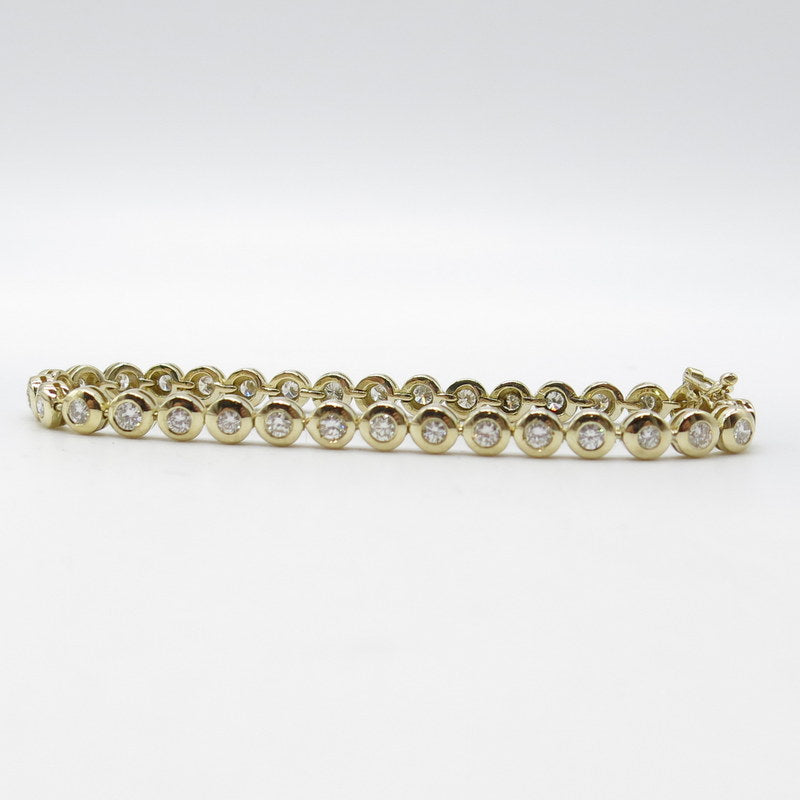 585/-er Gold Tennis Armband Diamant ca.1.80ct. TW SI1 - L: 18cm