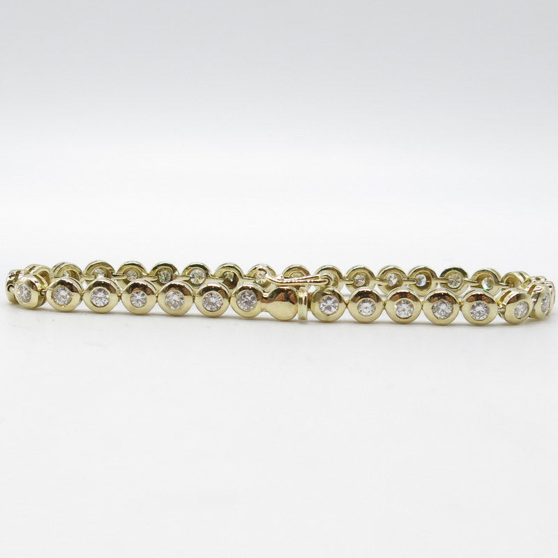 585/-er Gold Tennis Armband Diamant ca.1.80ct. TW SI1 - L: 18cm