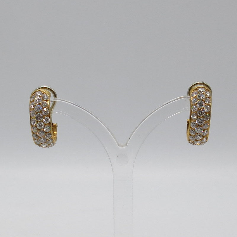 750/-er Gold - Creolen mit Brillanten ca.2.00ct. TW VS1