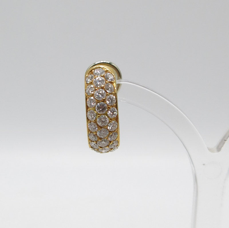 750/-er Gold - Creolen mit Brillanten ca.2.00ct. TW VS1
