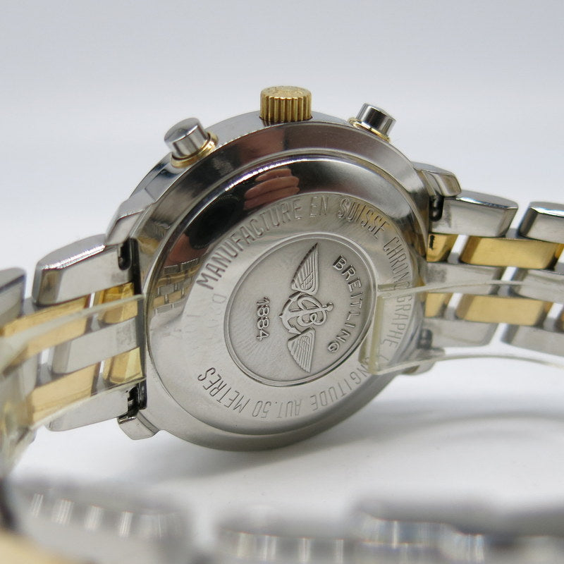Breitling Astromat Longitude GMT - Stahl/Gold - Ref. D20405 - Fullset