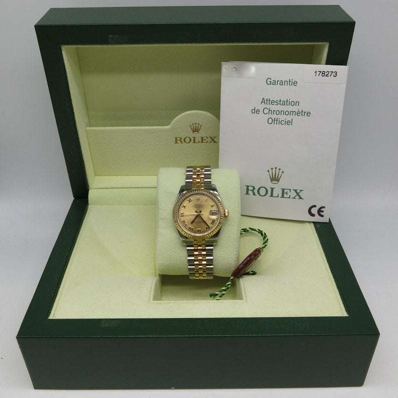 Rolex Datejust 31 - Stahl / Gold - ref.178273 - Ø 31mm - Jahr: 2006 - LC100