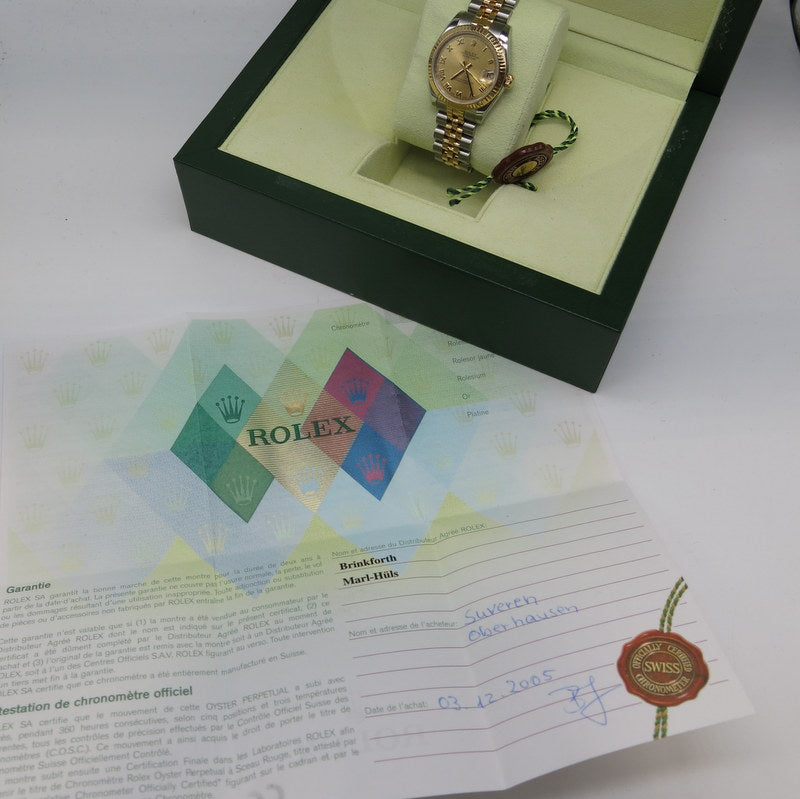 Rolex Datejust 31 - Stahl / Gold - ref.178273 - Ø 31mm - Jahr: 2006 - LC100