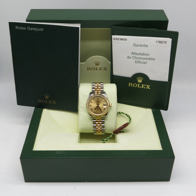 Rolex Datejust 31 - Stahl / Gold - ref.178273 - Ø 31mm - Jahr: 2006 - LC100