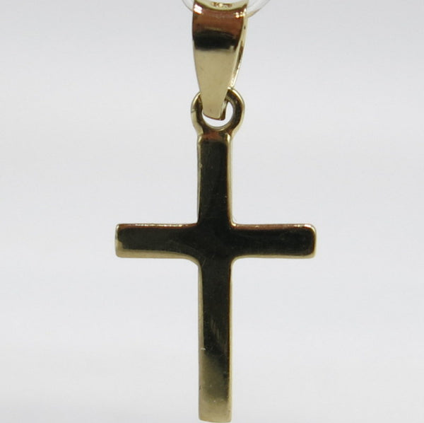 585/-er Gold - Kreuz Anhänger - ca.1.02gr.
