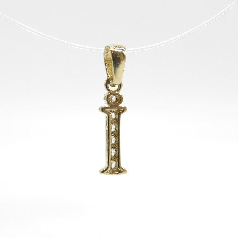 585/-er Gold - " I " Buchstabe Anhänger