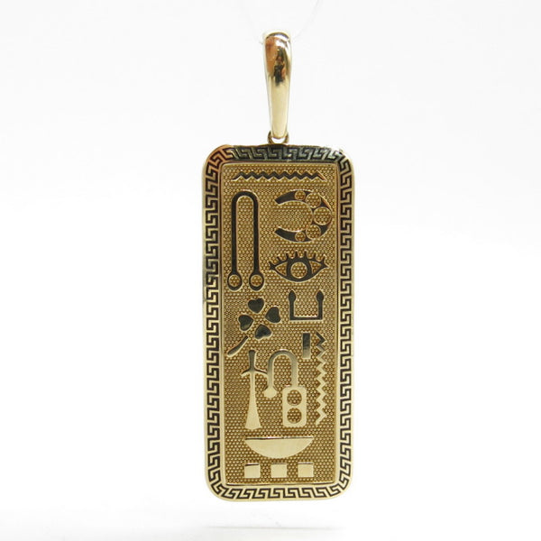 585/-er Gold - Ägyptische Hieroglyphen Anhänger - ca.6.25gr.